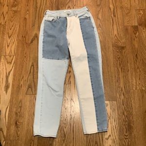 Pacsun Eco Hopper Patch Mom Jean